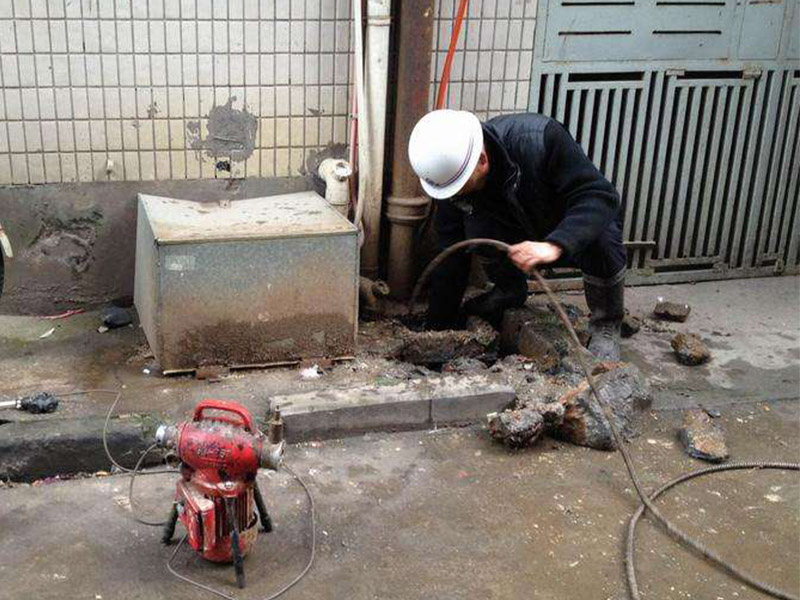 龙沙疏通下水道-洗菜池疏通